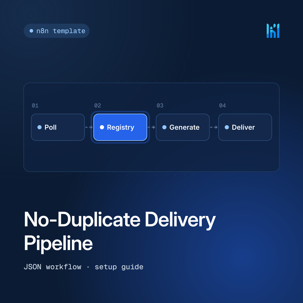 No-Duplicate Delivery Pipeline: Event Registration to Certificate
